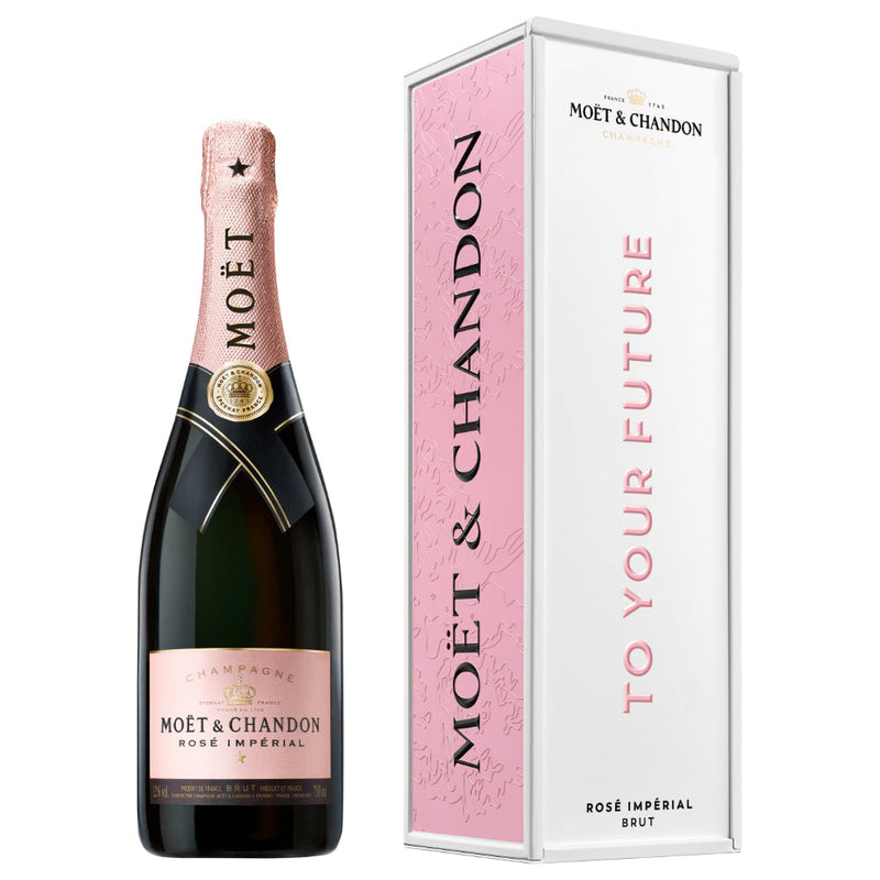 Moët Impérial Rosé "To Your Future" Cardboard Box - Goro&