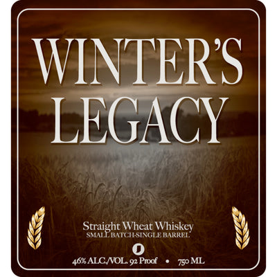 Monkey Hollow Winter's Legacy Winter Wheat Whiskey - Goro's Liquor