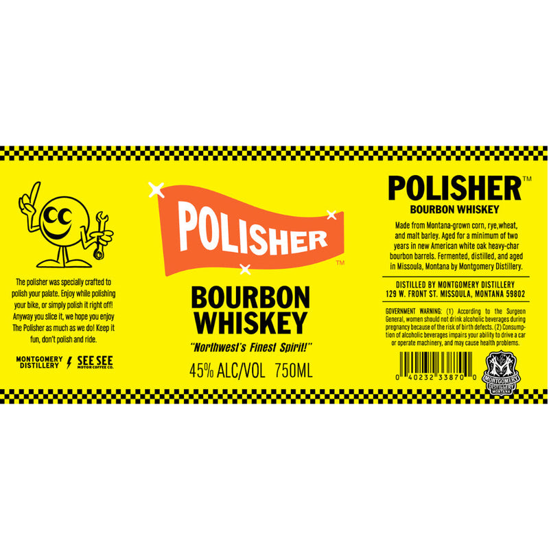 Montgomery Distillery Polisher Bourbon - Goro&