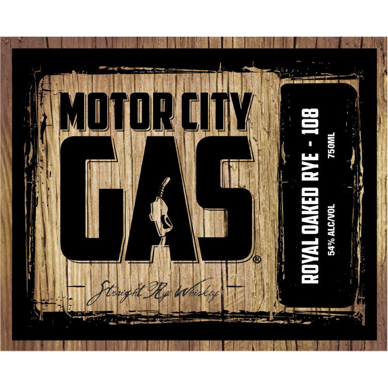 Motor City Gas Royal Oaked Straight Rye - 108 - Goro&