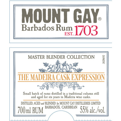 Mount Gay The Madeira Cask Expression: Master Blender Collection #5 - Goro's Liquor