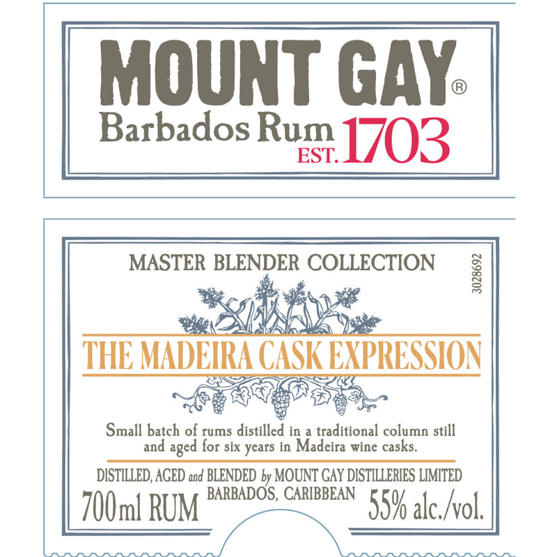 Mount Gay The Madeira Cask Expression: Master Blender Collection 