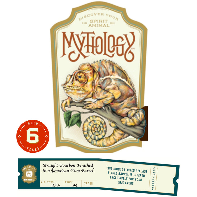 Mythology 6 Year Old Straight Bourbon Finished in Jamaican Rum Casks - Goro&