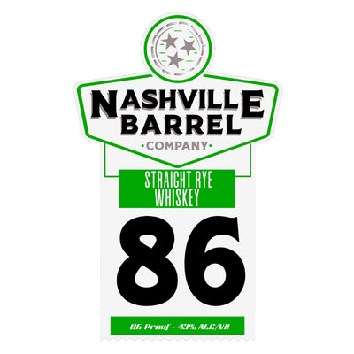 Nashville Barrel Company 86 Straight Rye - Goro's Liquor