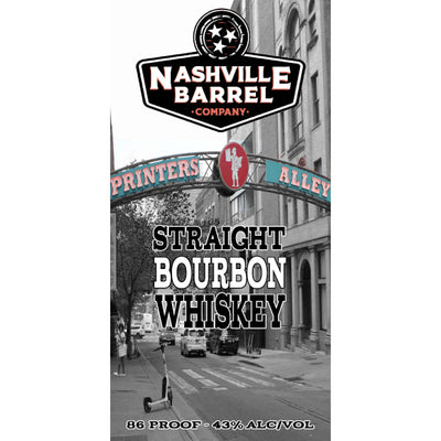 Nashville Barrel Company Printer’s Alley Straight Bourbon - Goro's Liquor