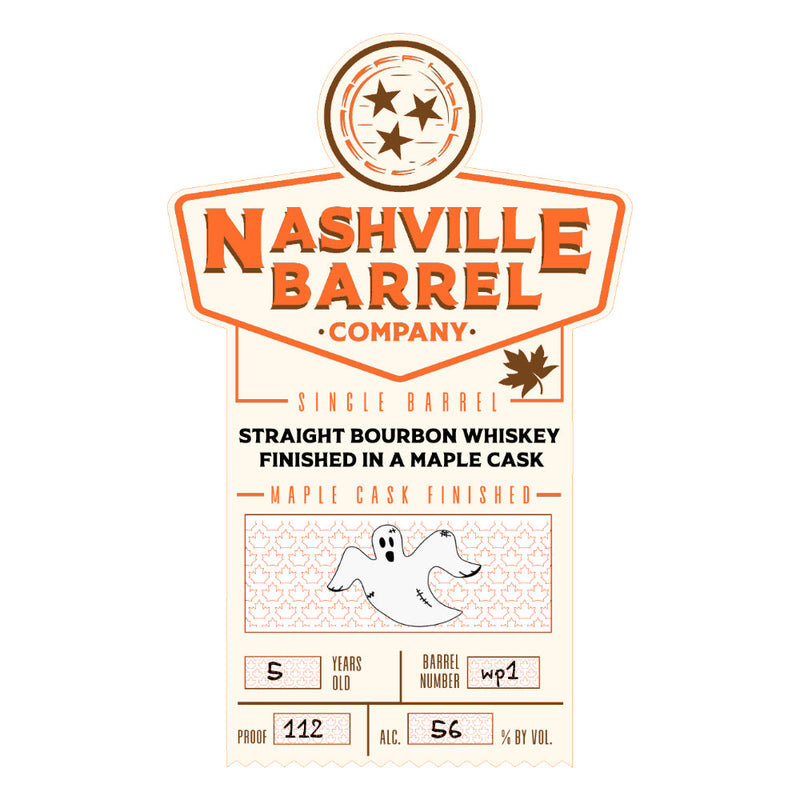 Nashville Barrel Company Single Barrel Bourbon Finished In Maple Casks - Goro&