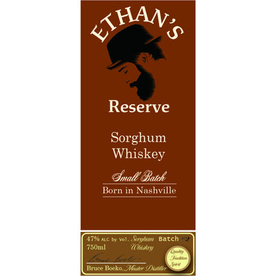 Nashville Craft Distillery Ethan’s Reserve Sorghum Whiskey - Goro's Liquor