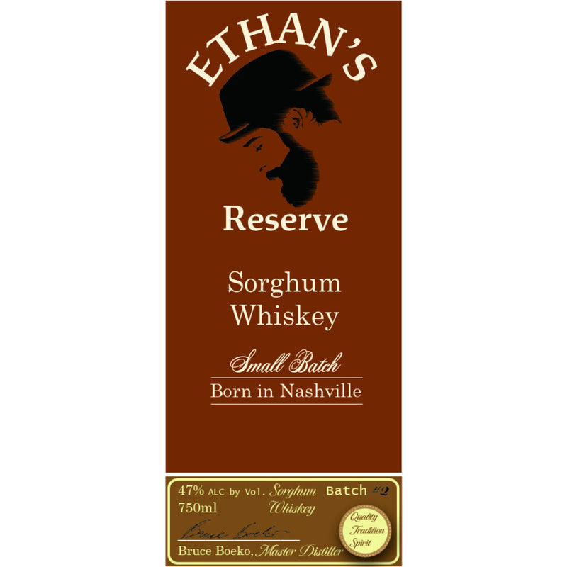 Nashville Craft Distillery Ethan’s Reserve Sorghum Whiskey - Goro&