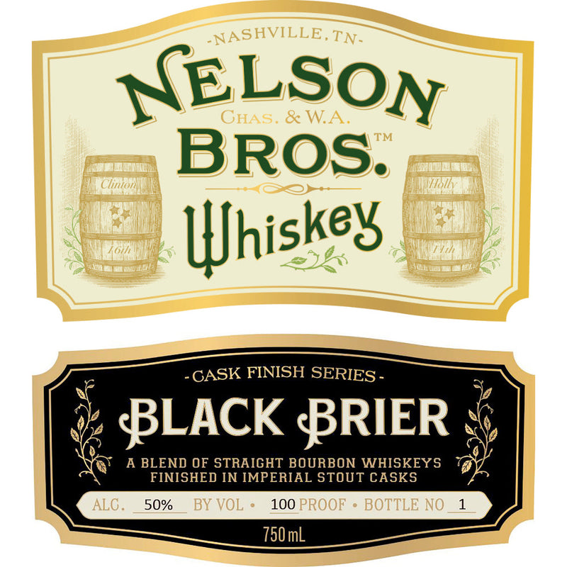 Nelson Bros Black Brier Bourbon Finished in Imperial Stout Casks - Goro&