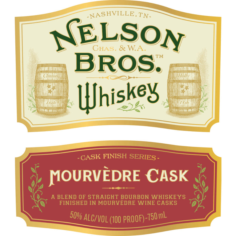 Nelson Bros Mourvèdre Cask Blended Bourbon - Goro&