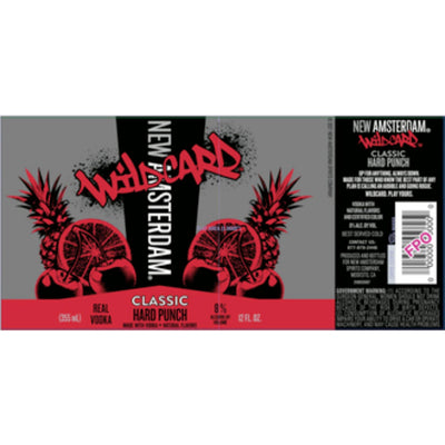 New Amsterdam Wildcard Classic Hard Punch 4PK - Goro's Liquor