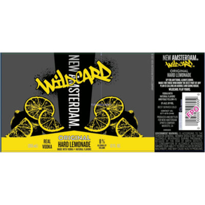 New Amsterdam Wildcard Original Hard Lemonade 4PK - Goro's Liquor