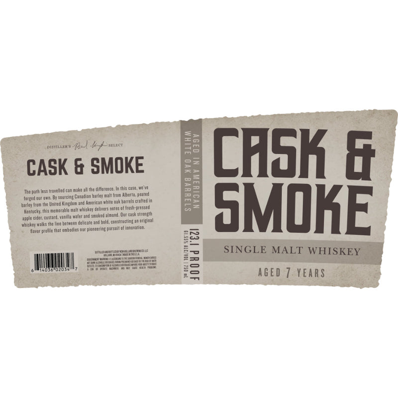 New Holland 7 Year Old Cask & Smoke Single Malt - Goro&