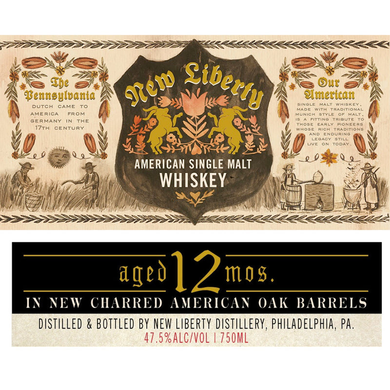 New Liberty American Single Malt Whiskey - Goro&