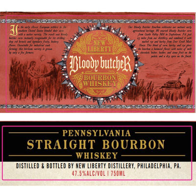 New Liberty Bloody Butcher Pennsylvania Straight Bourbon - Goro's Liquor