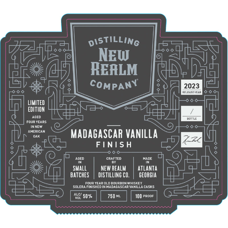 New Realm 4 Year Old Madagascar Vanilla Finish Bourbon - Goro&