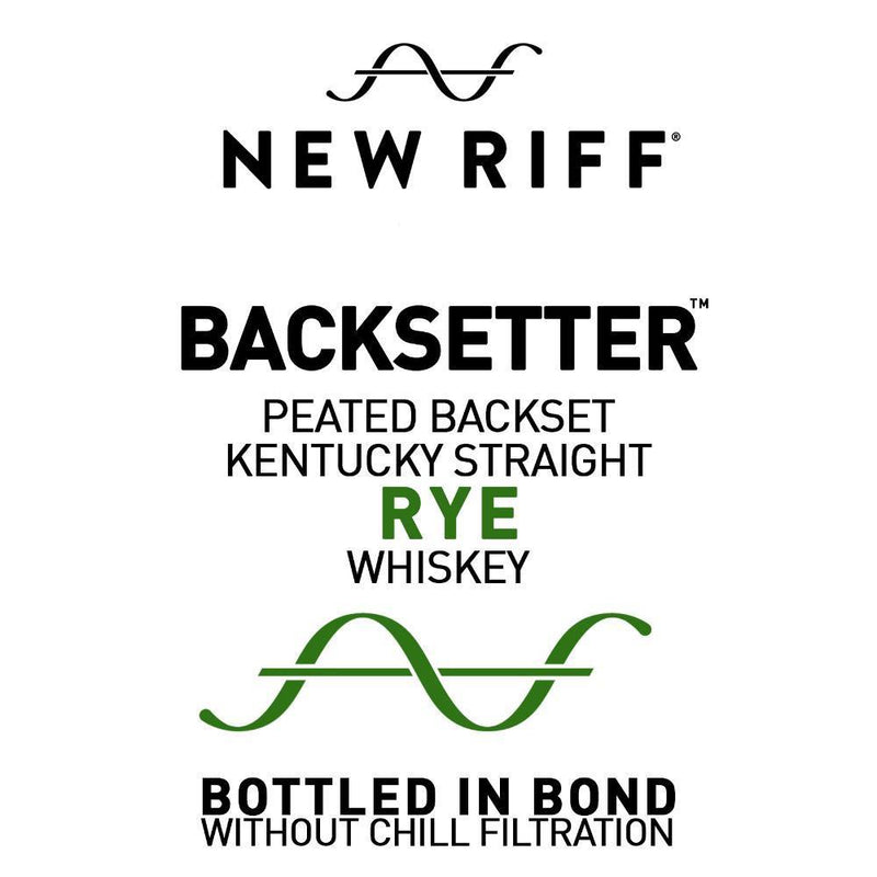 New Riff Backsetter Peated Backset Rye Whiskey Rye Whiskey New Riff Distilling 