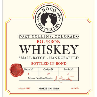 Noco Distillery Bottled in Bond Bourbon - Goro's Liquor
