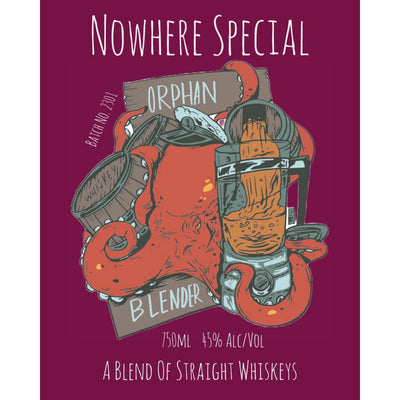 Nowhere Special Orphan Blender Blended Straight Whiskey - Goro's Liquor