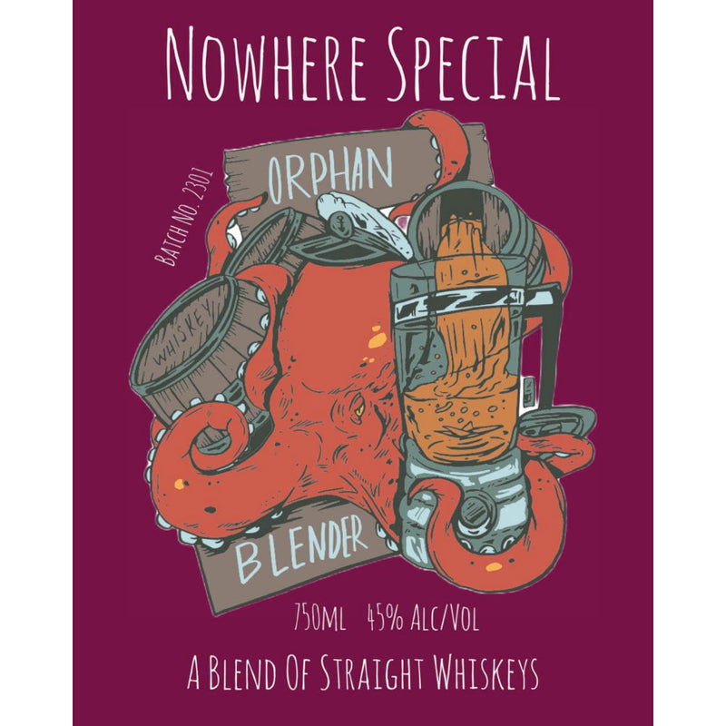 Nowhere Special Orphan Blender Blended Straight Whiskey - Goro&