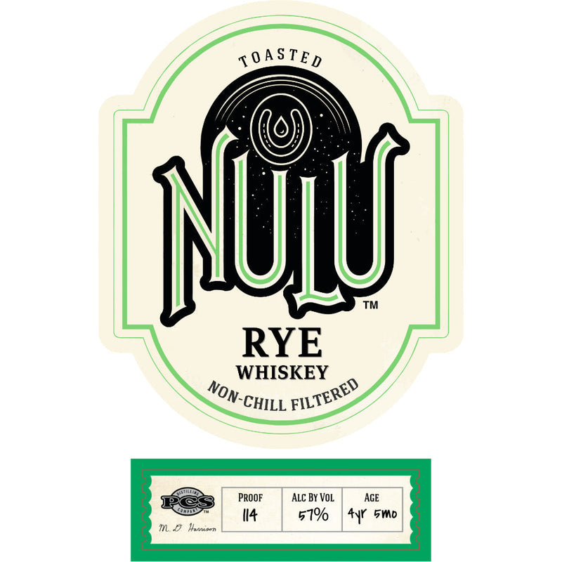 Nulu Barrel Proof Toasted Rye Whiskey - Goro&