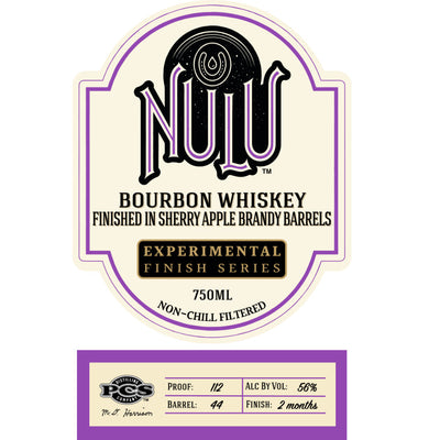 Nulu Bourbon Finished In Sherry Apple Brandy Barrels - Goro's Liquor