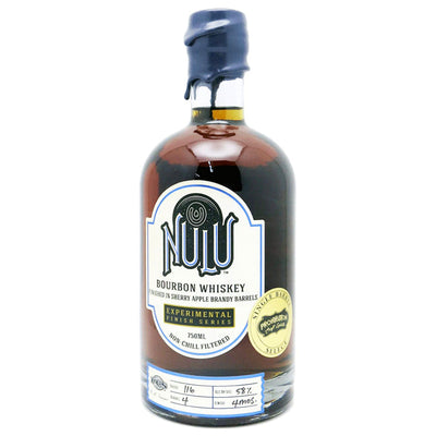 Nulu Bourbon Finished In Sherry Apple Brandy Barrels - Goro's Liquor