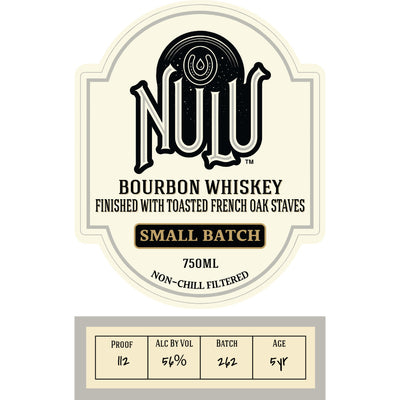 Nulu Small Batch Toasted French Oak Bourbon Whiskey - Goro's Liquor