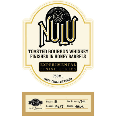 Nulu Toasted Bourbon Finished In Honey Barrels - Goro's Liquor