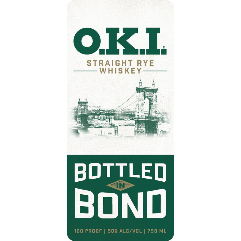 O.K.I Bottled in Bond Rye Whiskey - Goro&