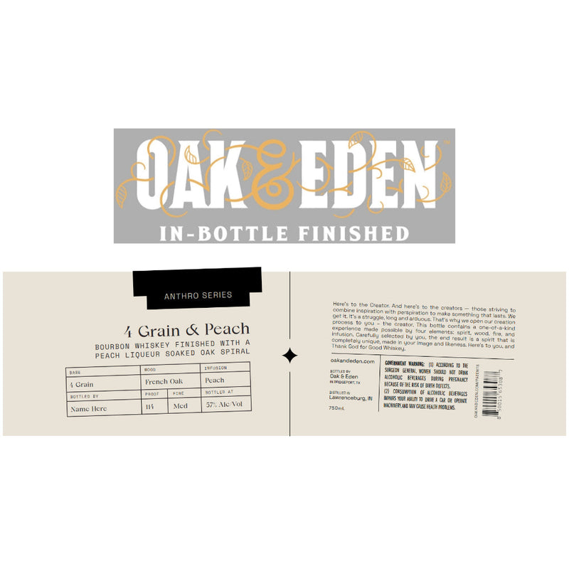 Oak & Eden Anthro Series 4 Grain & Peach - Goro&