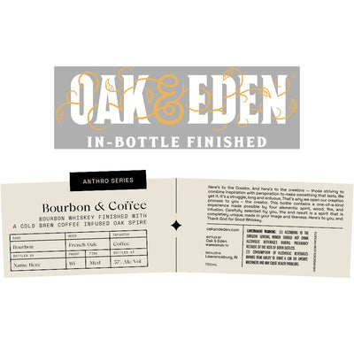 Oak & Eden Anthro Series Bourbon & Coffee - Goro's Liquor