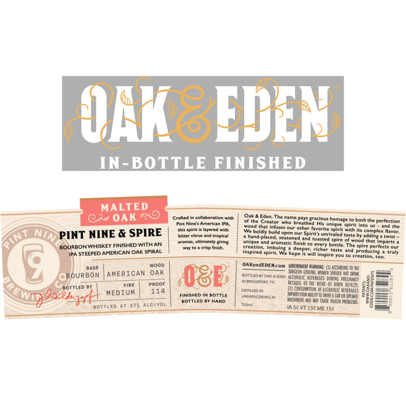 Oak & Eden Malted Oak Pint Nine & Spire - Goro&