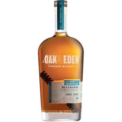 Oak & Eden Rye & Rumba Rum Soaked Oak - Goro's Liquor