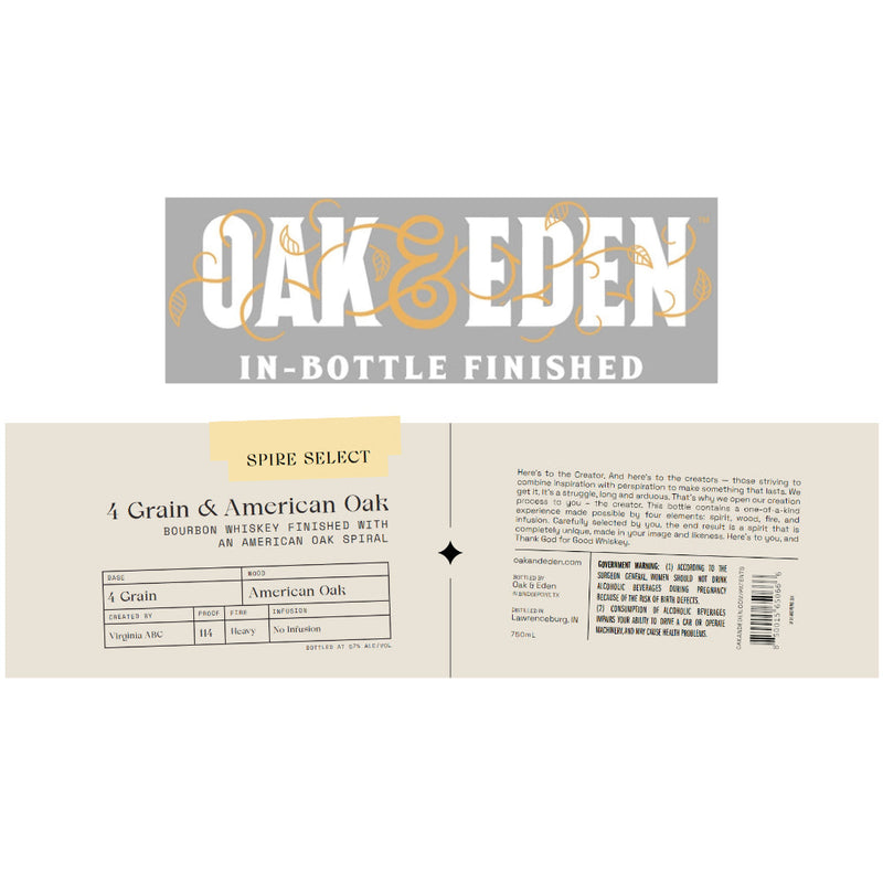 Oak & Eden Spire Select 4 Grain & American Oak - Goro&