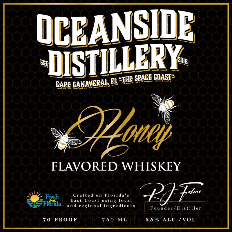 Oceanside Distillery Honey Flavored Whiskey - Goro&