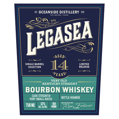 Oceanside Distillery Legasea 14 Year Old Straight Bourbon - Goro's Liquor