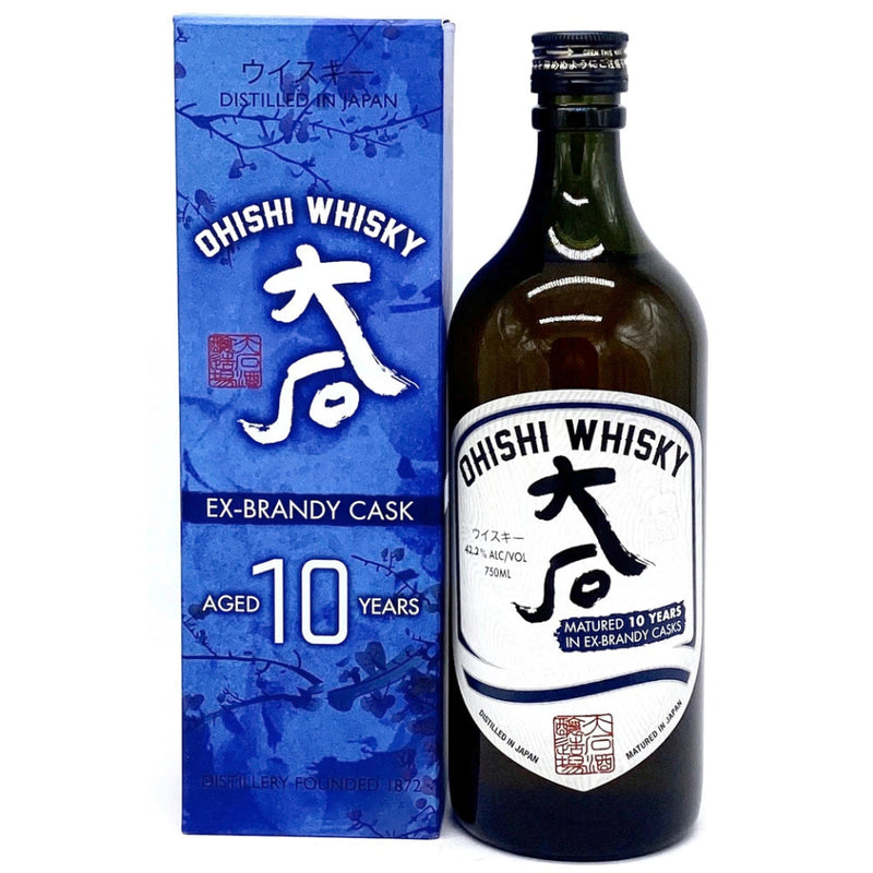 Ohishi 10 Year Old Ex-Brandy Cask Whisky - Goro&