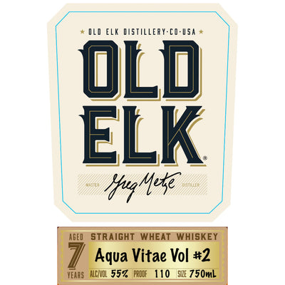 Old Elk Aqua Vitae Vol #2 7 Year Old Straight Wheat Whiskey - Goro's Liquor