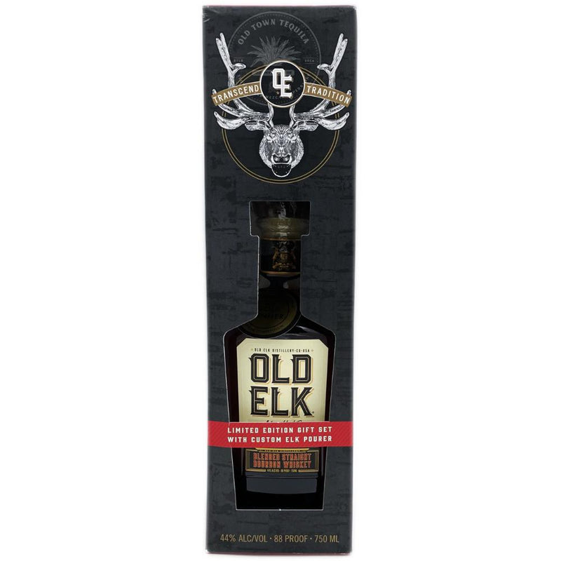 Old Elk Bourbon Limited Edition Gift Set With Custom Elk Pourer - Goro&