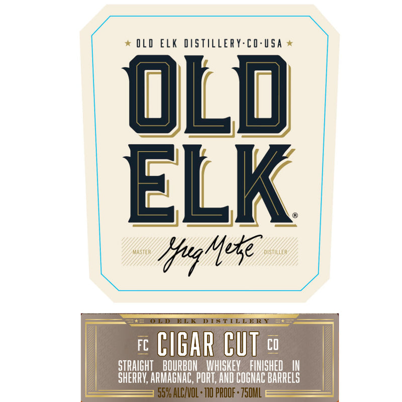 Old Elk Cigar Cut Straight Bourbon - Goro&
