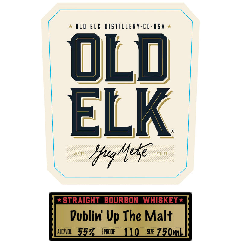 Old Elk Dublin’ Up The Malt Straight Bourbon Whiskey - Goro&
