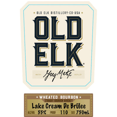 Old Elk Lake Cream De Brūlee Straight Wheated Bourbon - Goro's Liquor