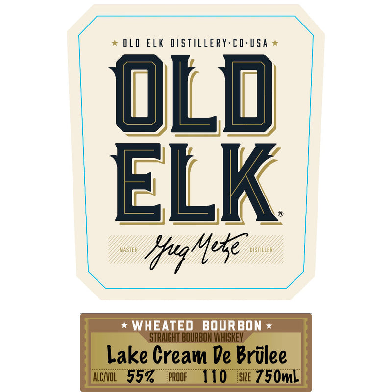 Old Elk Lake Cream De Brūlee Straight Wheated Bourbon - Goro&