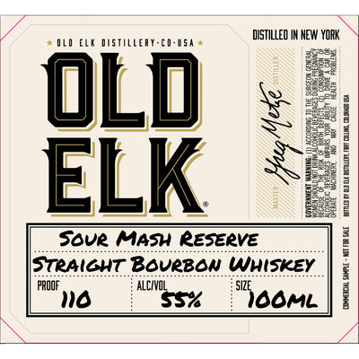 Old Elk Sour Mash Reserve Straight Bourbon - Goro's Liquor