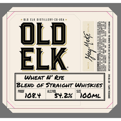 Old Elk Wheat N’ Rye Blend of Straight Whiskies - Goro's Liquor