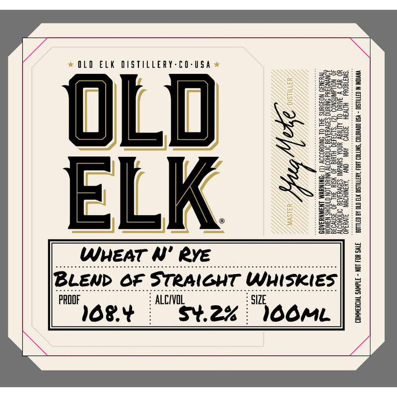 Old Elk Wheat N’ Rye Blend of Straight Whiskies - Goro&