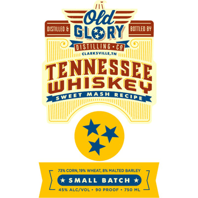 Old Glory Tennessee Whiskey Sweet Mash Recipe - Goro's Liquor