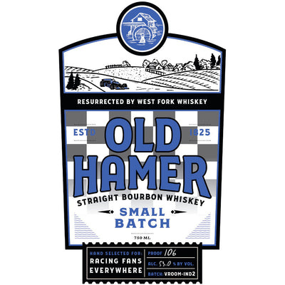 Old Hamer Racing Fans Small Batch Straight Bourbon - Goro's Liquor