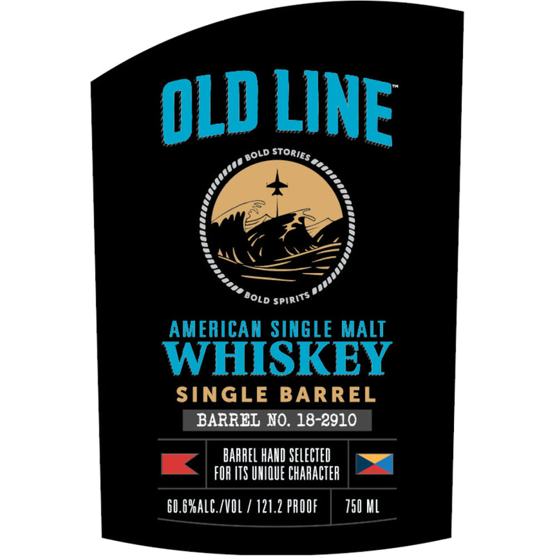 Old Line Single Barrel American Single Malt Whiskey - Goro&